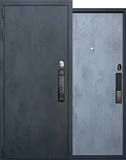 Каталог металлических дверей Серые